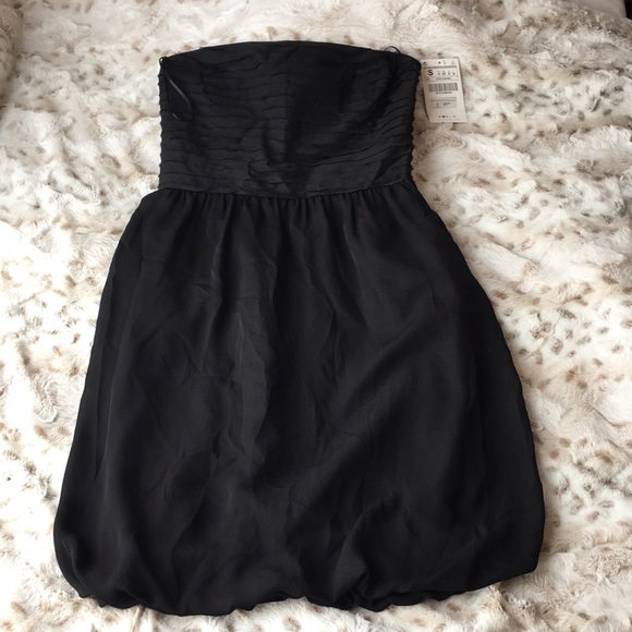Zara | Dresses | Zara Black Bubble 